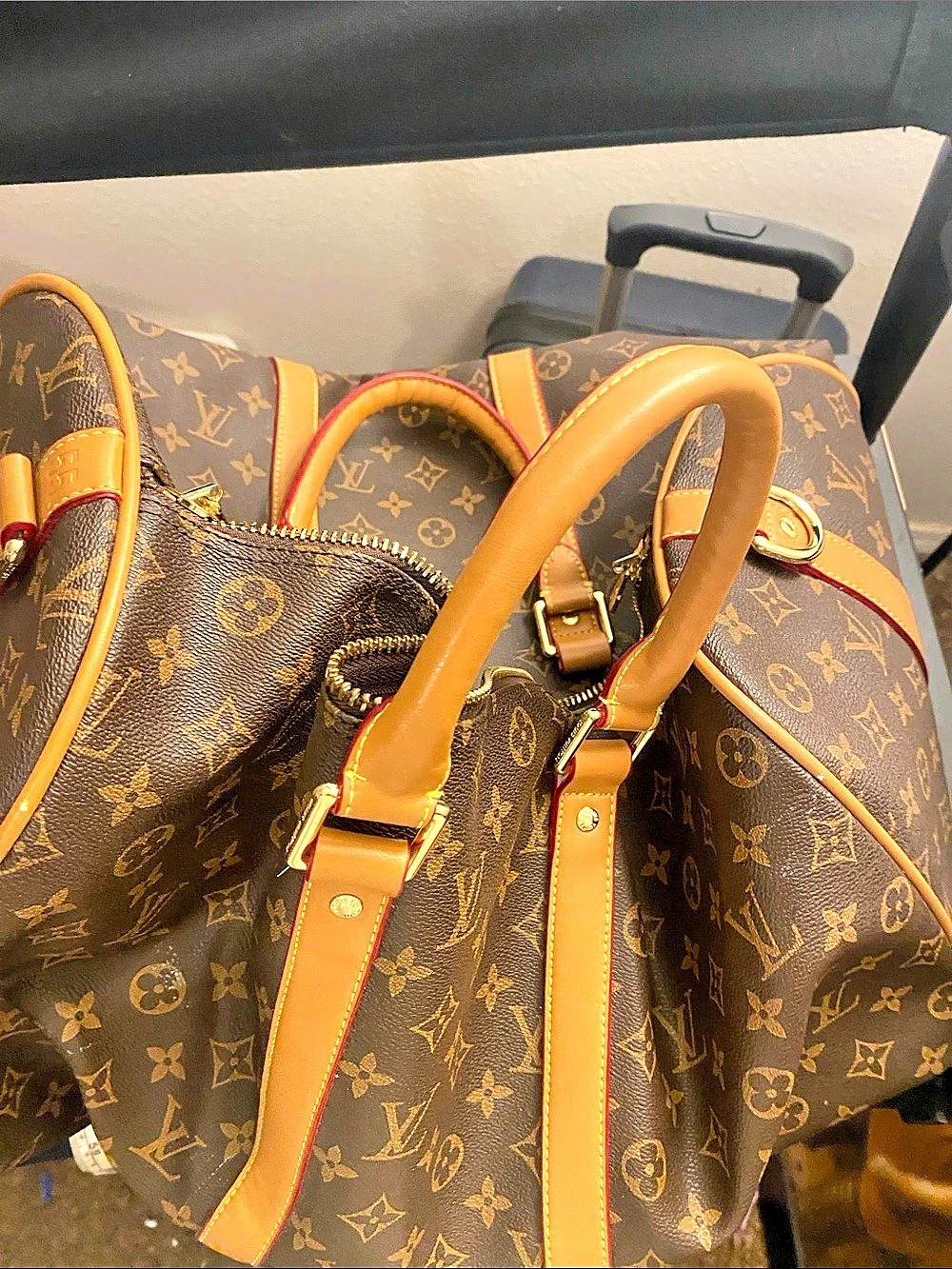Fashion bagDeauville Monogram Tote Brown & Tan